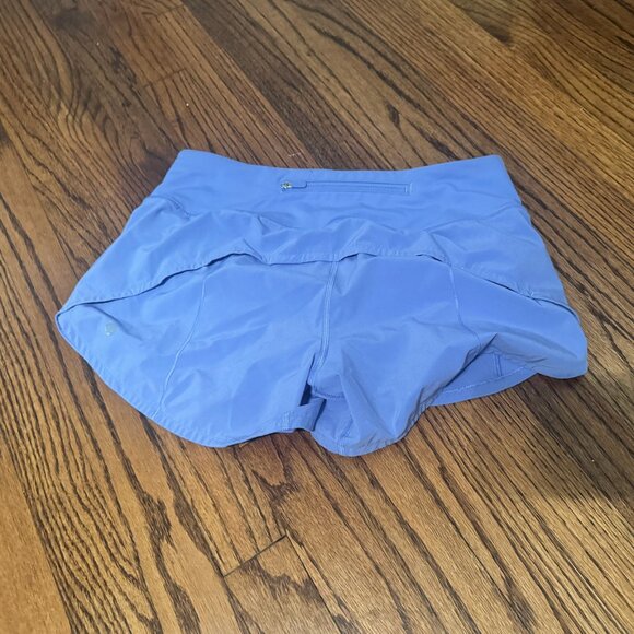 Lululemon Speed Up Short *Long 4" Hydrangea Blue - Picture 3 of 4